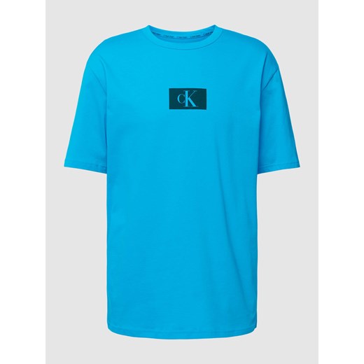 T-shirt z nadrukiem z logo ze sklepu Peek&Cloppenburg  w kategorii T-shirty męskie - zdjęcie 168327663