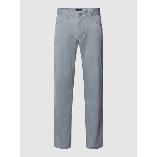 Spodnie z delikatnie fakturowanym wzorem ze sklepu Peek&Cloppenburg  w kategorii Spodnie męskie - zdjęcie 168327910