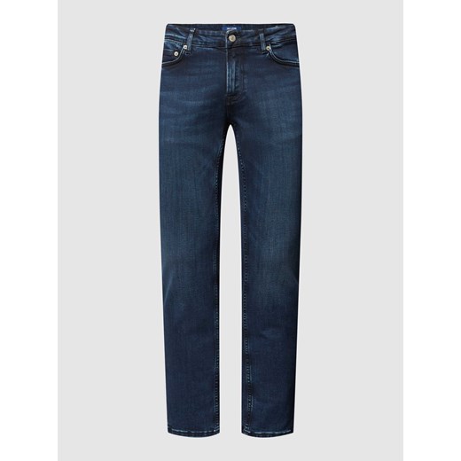 Jeansy o kroju slim fit z naszywką z logo model ‘LOOM’ ze sklepu Peek&Cloppenburg  w kategorii Jeansy męskie - zdjęcie 168328242