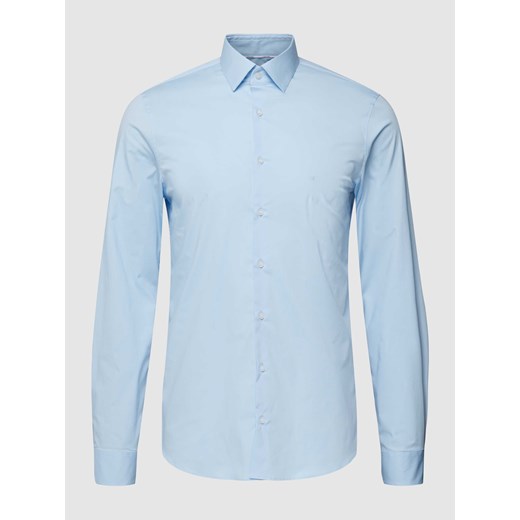 Koszula biznesowa o kroju slim fit z kołnierzykiem typu kent model ‘Bari’ ze sklepu Peek&Cloppenburg  w kategorii Koszule męskie - zdjęcie 168329323
