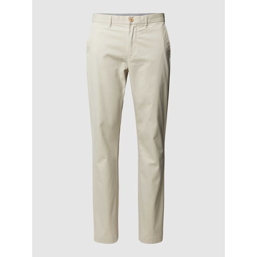 Spodnie materiałowe z wpuszczanymi kieszeniami w stylu francuskim model ‘DENTON’ Tommy Hilfiger 38/32 Peek&Cloppenburg  okazja