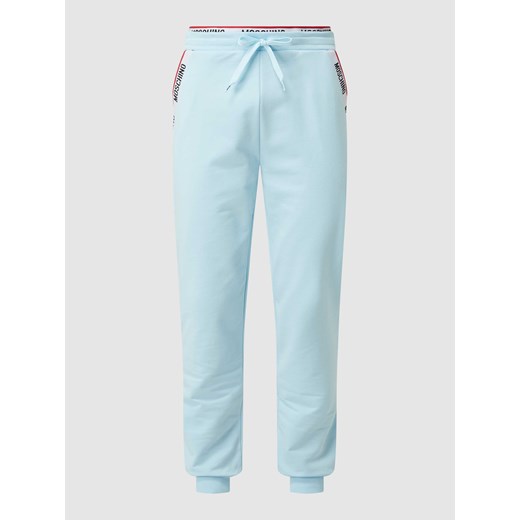Spodnie dresowe z paskiem z logo ze sklepu Peek&Cloppenburg  w kategorii Spodnie męskie - zdjęcie 168329920
