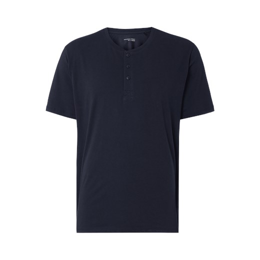 Koszulka serafino z bawełny ze sklepu Peek&Cloppenburg  w kategorii T-shirty męskie - zdjęcie 168329992