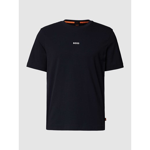 T-shirt z nadrukiem z logo ze sklepu Peek&Cloppenburg  w kategorii T-shirty męskie - zdjęcie 168330071