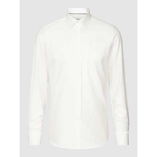 Koszula biznesowa o kroju slim fit z kołnierzykiem typu kent model ‘New York’ ze sklepu Peek&Cloppenburg  w kategorii Koszule męskie - zdjęcie 168330274