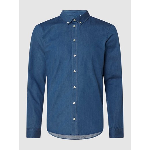Koszula jeansowa o kroju regular fit z bawełny model ‘Anton’ Casual Friday XXL Peek&Cloppenburg 