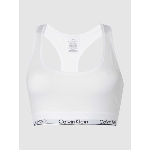 Stanik z elastycznym paskiem z logo Calvin Klein Underwear M Peek&Cloppenburg 