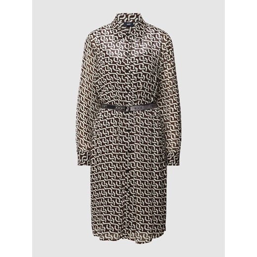 Sukienka koszulowa z wiskozy ze wzorem na całej powierzchni ze sklepu Peek&Cloppenburg  w kategorii Sukienki - zdjęcie 168330813