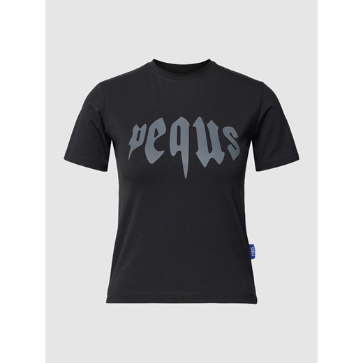 T-shirt z nadrukiem z logo ze sklepu Peek&Cloppenburg  w kategorii Bluzki damskie - zdjęcie 168330823