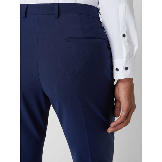 Spodnie do garnituru o kroju slim fit z dodatkiem wełny model ‘Mercer’ Strellson 52 Peek&Cloppenburg 