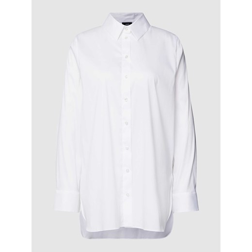 Bluzka koszulowa z bocznymi rozcięciami ze sklepu Peek&Cloppenburg  w kategorii Koszule damskie - zdjęcie 168331484