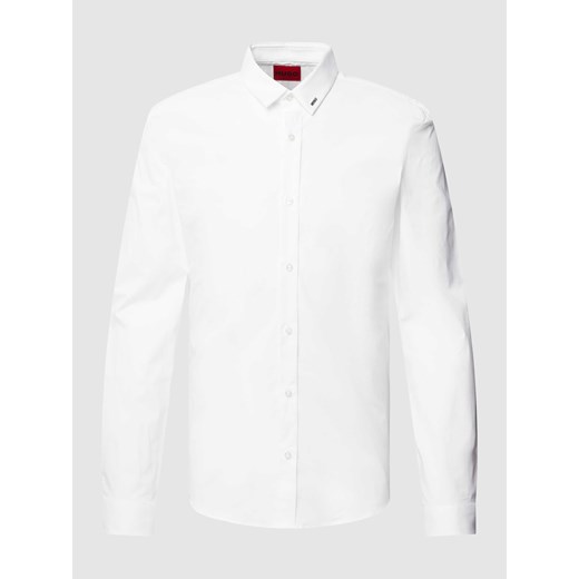 Koszula casualowa z aplikacją z logo model ‘Ero3’ ze sklepu Peek&Cloppenburg  w kategorii Koszule męskie - zdjęcie 168331513