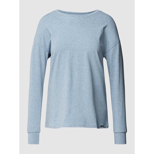 Bluzka z długim rękawem i naszywką z logo model ‘Every Night’ ze sklepu Peek&Cloppenburg  w kategorii Piżamy damskie - zdjęcie 168331612