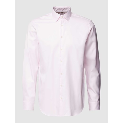 Koszula biznesowa o kroju regular fit z kołnierzykiem typu kent ze sklepu Peek&Cloppenburg  w kategorii Koszule męskie - zdjęcie 168331691