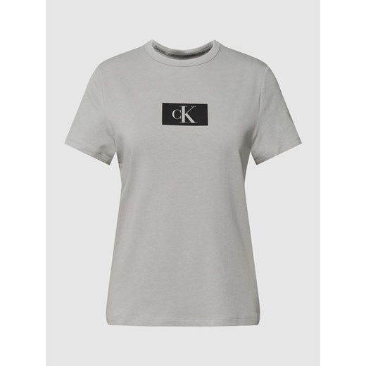 T-shirt z nadrukiem z logo ze sklepu Peek&Cloppenburg  w kategorii Bluzki damskie - zdjęcie 168331793