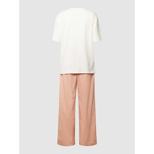 Piżama z wyhaftowanym logo Calvin Klein Underwear M wyprzedaż Peek&Cloppenburg 