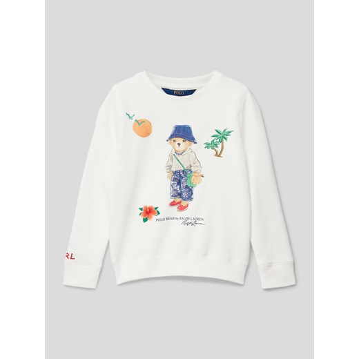 Bluza z nadrukiem z motywem ze sklepu Peek&Cloppenburg  w kategorii Bluzy dziewczęce - zdjęcie 168333173