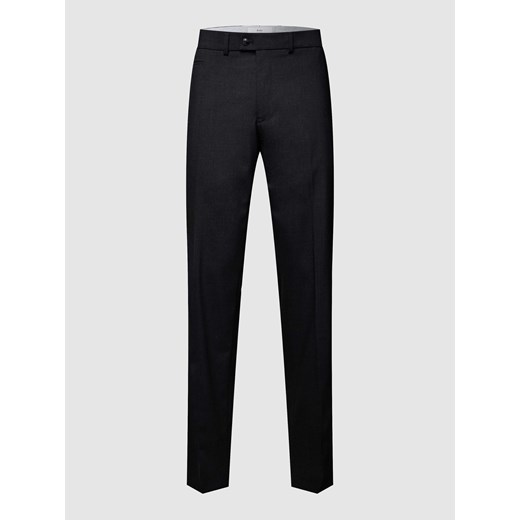 Spodnie o kroju regular fit z mieszanki żywej wełny z dodatkiem streczu model ‘Enrico’ ze sklepu Peek&Cloppenburg  w kategorii Spodnie męskie - zdjęcie 168333272