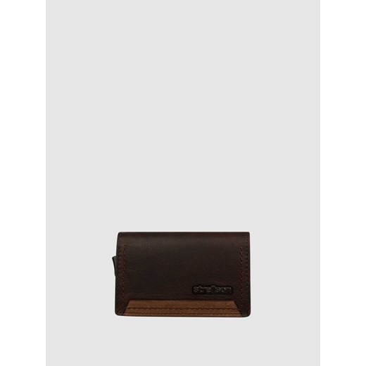 Etui skórzane na karty model ‘Camden c-one’ ze sklepu Peek&Cloppenburg  w kategorii Portfele męskie - zdjęcie 168333912