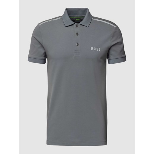 Koszulka polo z nadrukiem z logo model ‘Paule Mirror’ ze sklepu Peek&Cloppenburg  w kategorii T-shirty męskie - zdjęcie 168334523