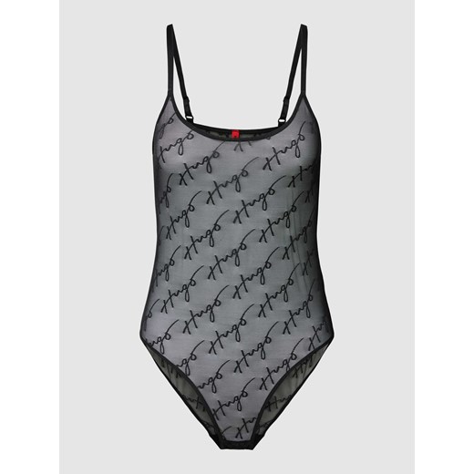 Body ze wzorem z logo S okazyjna cena Peek&Cloppenburg