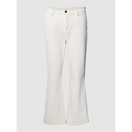 Spodnie materiałowe z rozkloszowaną nogawką model ‘AIDA KICK’ ze sklepu Peek&Cloppenburg  w kategorii Spodnie damskie - zdjęcie 168335430