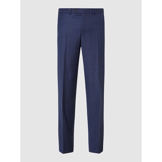 Spodnie do garnituru o kroju modern fit z żywej wełny model ‘Per’ ze sklepu Peek&Cloppenburg  w kategorii Spodnie męskie - zdjęcie 168335930