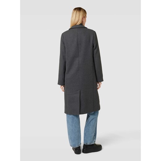 Krótki płaszcz z listwą guzikową model ‘BLAZA’ Object 34 okazyjna cena Peek&Cloppenburg 
