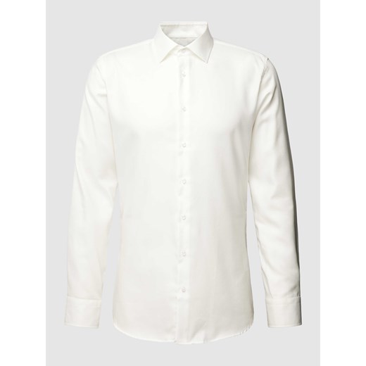Koszula biznesowa o kroju slim fit z kołnierzykiem typu kent ze sklepu Peek&Cloppenburg  w kategorii Koszule męskie - zdjęcie 168336193