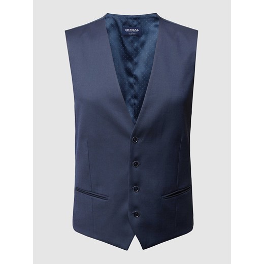 Kamizelka o kroju slim fit z tkanym wzorem ze sklepu Peek&Cloppenburg  w kategorii Kamizelki męskie - zdjęcie 168337353