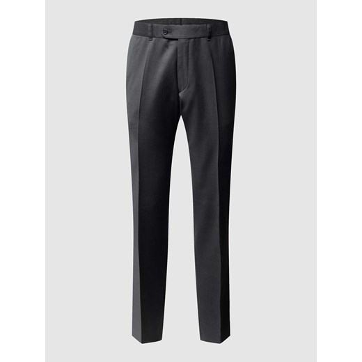 Spodnie do garnituru o kroju regular fit z żywej wełny ze sklepu Peek&Cloppenburg  w kategorii Spodnie męskie - zdjęcie 168337524