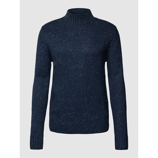 Sweter z dzianiny ze stójką model ‘NOLAN’ ze sklepu Peek&Cloppenburg  w kategorii Swetry męskie - zdjęcie 168337631