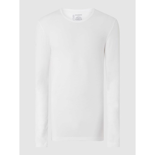 Bluzka z długim rękawem z dodatkiem streczu ze sklepu Peek&Cloppenburg  w kategorii T-shirty męskie - zdjęcie 168337942