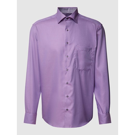 Koszula biznesowa o kroju comfort fit z kołnierzykiem typu kent ze sklepu Peek&Cloppenburg  w kategorii Koszule męskie - zdjęcie 168338413