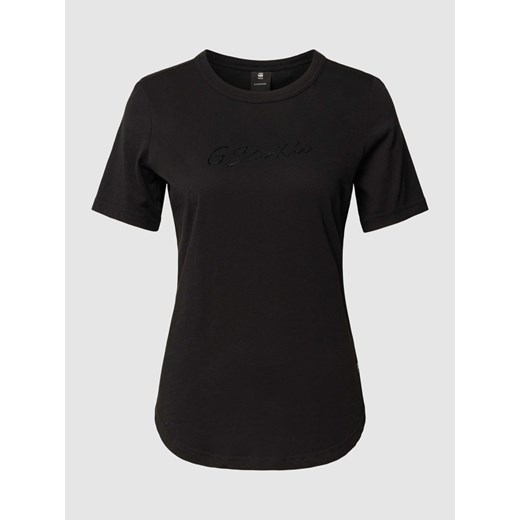 T-shirt z nadrukiem z logo ze sklepu Peek&Cloppenburg  w kategorii Bluzki damskie - zdjęcie 168338613
