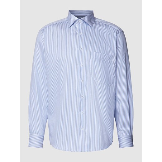 Koszula biznesowa o kroju Comfort Fit z wzorem w paski ze sklepu Peek&Cloppenburg  w kategorii Koszule męskie - zdjęcie 168338783