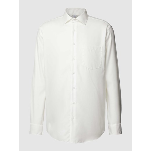 Koszula biznesowa o kroju regular fit z kieszenią na piersi ze sklepu Peek&Cloppenburg  w kategorii Koszule męskie - zdjęcie 168339263