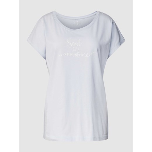 T-shirt z nadrukiem z napisem model ‘Cozy Dreams’ ze sklepu Peek&Cloppenburg  w kategorii Bluzki damskie - zdjęcie 168339651