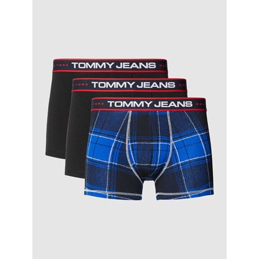 Obcisłe bokserki z pasem z logo w zestawie 3 szt. model ‘NEW YORK’ ze sklepu Peek&Cloppenburg  w kategorii Majtki męskie - zdjęcie 168339764
