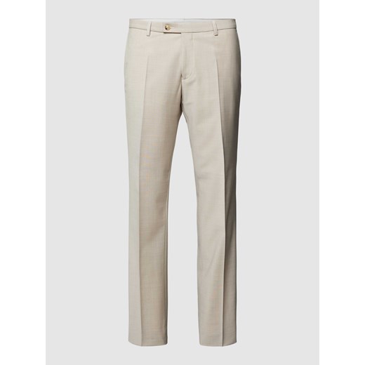 Spodnie materiałowe w kant model ‘Cole’ ze sklepu Peek&Cloppenburg  w kategorii Spodnie męskie - zdjęcie 168340260