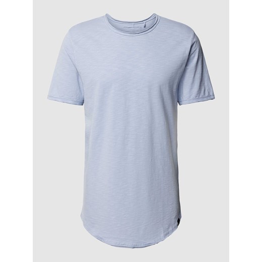 T-shirt z zaokrąglonym dołem model ‘MATT’ ze sklepu Peek&Cloppenburg  w kategorii T-shirty męskie - zdjęcie 168340564