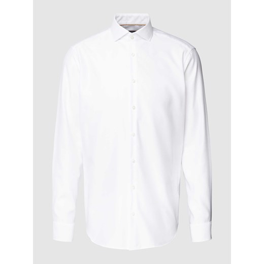Koszula biznesowa o kroju regular fit z kołnierzykiem typu kent ze sklepu Peek&Cloppenburg  w kategorii Koszule męskie - zdjęcie 168341031