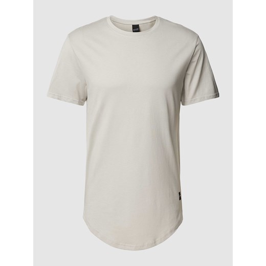 T-shirt z zaokrąglonym dołem model ‘MATT’ Only & Sons XXL Peek&Cloppenburg 