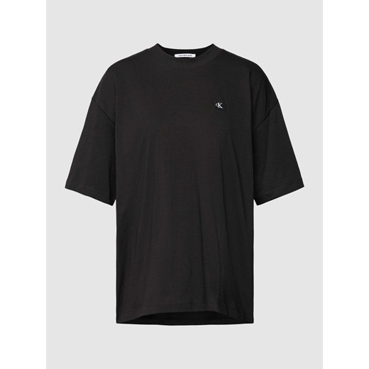 T-shirt o kroju oversized z okrągłym dekoltem ze sklepu Peek&Cloppenburg  w kategorii Bluzki damskie - zdjęcie 168341402