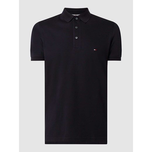 Koszulka polo o kroju slim fit z dodatkiem streczu ze sklepu Peek&Cloppenburg  w kategorii T-shirty męskie - zdjęcie 168341862