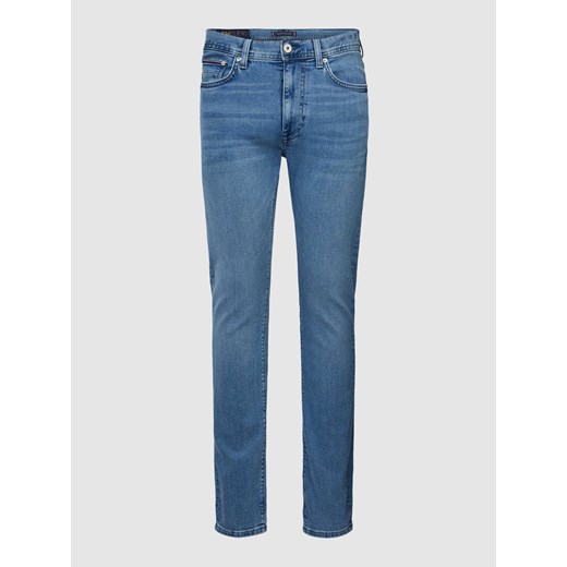 Jeansy o kroju slim fit zapinane na guzik i zamek błyskawiczny model ‘STEVEN’ ze sklepu Peek&Cloppenburg  w kategorii Jeansy męskie - zdjęcie 168342170