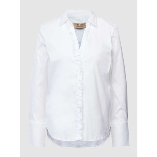 Bluzka koszulowa z falbanami model ‘Sybel’ Mos Mosh S Peek&Cloppenburg 