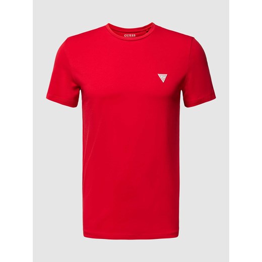 T-shirt z detalem z logo model ‘JOE’ ze sklepu Peek&Cloppenburg  w kategorii T-shirty męskie - zdjęcie 168342242