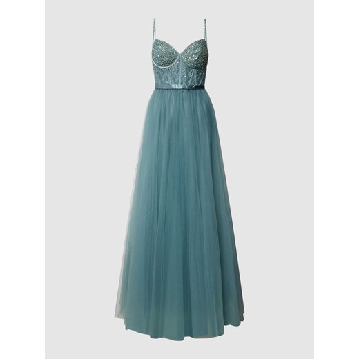 Sukienka wieczorowa z dekoltem w kształcie serca ze sklepu Peek&Cloppenburg  w kategorii Sukienki - zdjęcie 168342261
