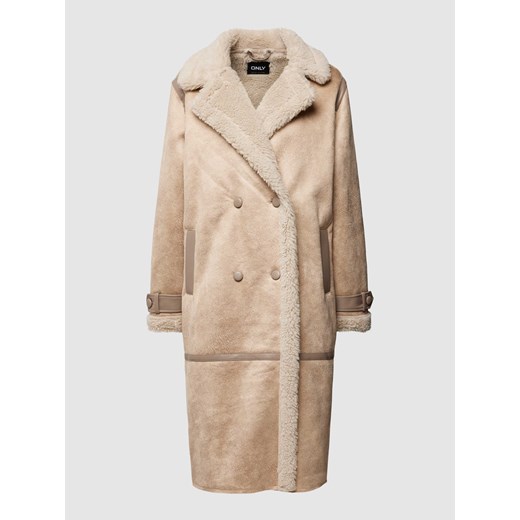 Płaszcz z imitacji skóry model ‘YLVA’ ze sklepu Peek&Cloppenburg  w kategorii Płaszcze damskie - zdjęcie 168342393